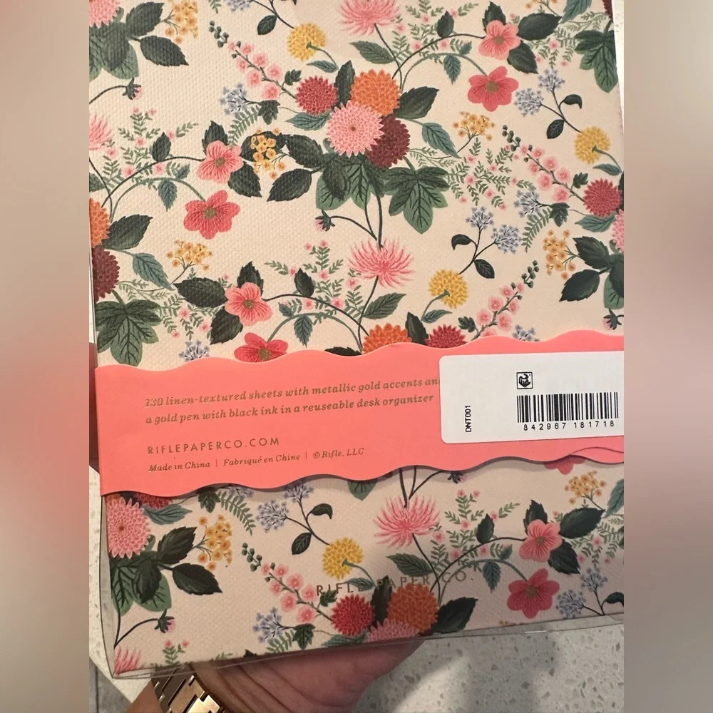 Rifle Paper Co. Floral Desk Set / Note writing set NWT - Picture 4 of 7